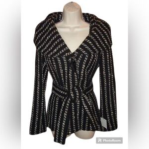 STUNNING WOOL Blend JACKET WITH VERSATILE COLLAR BY ZARA SZ MED